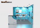 Waterproof Modular Trade Show Booth Design Two Open Side For Expo Exhibition