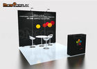 Portable Exhibition Booth Design 3x3m , Modular Reusable Exhibition Stands