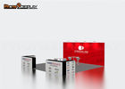 Eye Catching Trade Show Exhibit Booths / Display Booth Design Size Customized