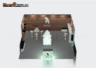Aluminum Frame Trade Show Exhibit Booths Waterproof / Fireproof For Advertising