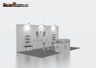 Easy Install Trade Show Exhibit Booths Portable Custom Style 10x20 Exhibit Booth