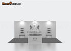 Easy Install Trade Show Exhibit Booths Portable Custom Style 10x20 Exhibit Booth