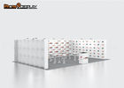 Tension Stretch Fabric Trade Show Booth Display Walls With Logo Printed