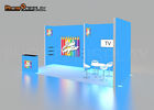 Foldable Portable Trade Show Booth 3x6m Aluminum Trade Show Booth Set Up