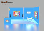 Foldable Portable Trade Show Booth 3x6m Aluminum Trade Show Booth Set Up