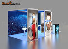 Assemble 6X6M Trade Show Display Equipment , Modular Simple Exhibition Booth