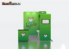 Standard Exhibition Booth 10ft*10ft Simple Trade Show Booth With Dye Sublimation Printing