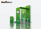 Standard Exhibition Booth 10ft*10ft Simple Trade Show Booth With Dye Sublimation Printing