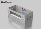 Popular Custom Trade Show Booth 3x3 Portable Tension Fabric Booth With Aluminum Tube