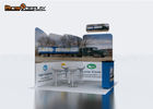 Custom Standard Trade Show Exhibit Booths 10x10FT Exhibition Stall Design