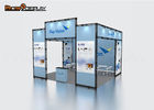 AE Outdoor Display Booths , Truss Exhibition Stand With Aluminum Stage Truss System