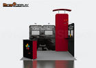 Durable Aluminum Trade Fair Booth , Reusable Advertising Creative Trade Show Booths