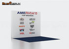 10x10 Trade Show Booth Design , Aluminum Portable Lightweight Trade Show Booth