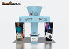 Custom Tension Fabric Modular 3x3 Portable Aluminum Exhibition Trade Show Booth