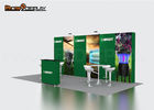 3x3 Fabric Printing Pop Up Exhibit Booth Straight Display Wall CE Approved