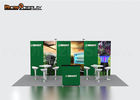 3x3 Fabric Printing Pop Up Exhibit Booth Straight Display Wall CE Approved