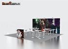 Professional Backlit Trade Show Booths 10x10 With Front Side Printing