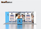 Square Style Backlit Trade Show Booth Portable Tension Fabric Display