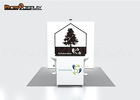 Portable Backlit Trade Show Booth Easy Set Up Pop Up Exhibition Stands