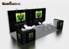 Easy Install Trade Fair Stand Design 3*6m Modular Booth Design SGS Approved