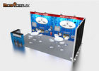 Simple Design Modular Trade Show Booth Set Up Fabric Material Trade Fair Display