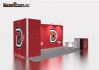 6*6M Modular Trade Show Booth Custom Aluminum Trade Show Backdrop Design