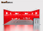 Adjustable Aluminum Trade Show Exhibit Booths Lightweight Modular System Design