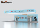 Modular Exhibition Booth Design , Aluminum Advertising Custom Made Trade Show Booth