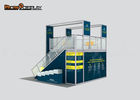 Aluminium Double Decker Trade Show Booth / Portable Modular Booth Design