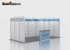 Advertising Event Booth Design , Aluminum Panel Small Trade Show Booth