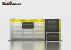 3x6 Slatwall Trade Show Booths Display Custom Color For Exhibition Show