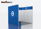 Popular Unique Trade Show Booths , Aluminum Panel Small Exhibition Booth