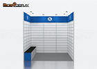 Popular Unique Trade Show Booths , Aluminum Panel Small Exhibition Booth