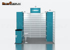 10ft Straight Slatwall Trade Show Booths Full Color With Tension Fabric Printing