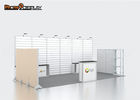 Portable Ideas Aluminum Trade Show Booth , Modular Exhibition Stall Design