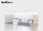 Portable Ideas Aluminum Trade Show Booth , Modular Exhibition Stall Design
