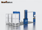 Fashion Slatwall Trade Show Booths Advertising Exhibition Tension Fabric Display