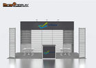 Phone2display Slatwall Trade Show Booths Display Stand Shape Custom For Fair