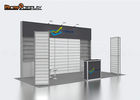 Phone2display Slatwall Trade Show Booths Display Stand Shape Custom For Fair