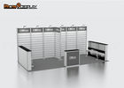 Portable 3x6 Slatwall Trade Show Booths Display BT-SB0105 With Shelves