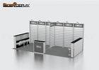 Portable 3x6 Slatwall Trade Show Booths Display BT-SB0105 With Shelves