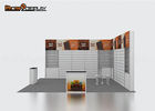 20x20 Slatwall Trade Show Booths Aluminum Alloy Frame For Advertising Exhibition