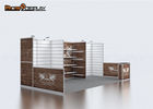 20*10FT Slatwall Trade Show Booths Easy Transport For Exhibition System