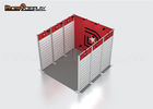 Modular Lightweight Trade Show Booth Equipment Slatwall To Hang Products