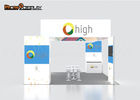 Custom Printed LED Backlit Trade Show Booth For Sale
