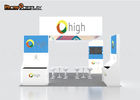 Custom Printed LED Backlit Trade Show Booth For Sale