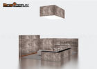 Lightweight Backlit Trade Show Booth Portable Tension Fabric Display Design