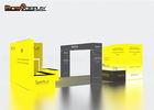 3x3m Small Trade Show Booth Equipment Easy Set Up Custom Color For Exhibition