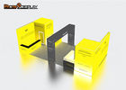 3x3m Small Trade Show Booth Equipment Easy Set Up Custom Color For Exhibition