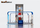 Backlit Fabric 10x10 Trade Show Booth Design For Outdoor Advertising